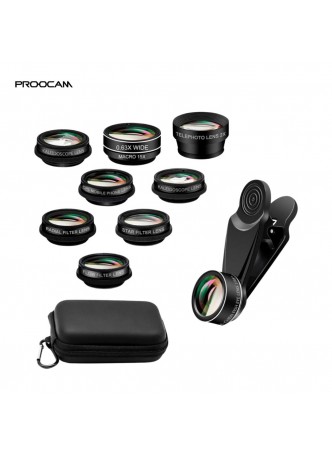 Proocam 10 in 1 camera HD Lens Kit for phone lens XH-1001