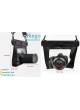 Bingo Wp055 Waterproof Case for Digital DSLR Camera for Long lens - Black (150mm)  free waist pouch 