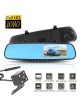 Proocam DRMC-4 DVR Dash Front Rear Mirror Back reverse Camera Video Recorder Vehicle Recorder 4.3 Inch 1080P Car