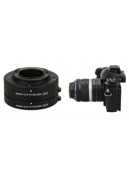 JJC AET-M43S Auto Extension Tube 10mm & 16mm For Olympus Panasonic Micro M 4/3 