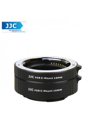 JJC AET-NEXS 10MM+16MM Automatic Extension Tube  For Sony NEX E-Mount A6300 , A7 ,A6000