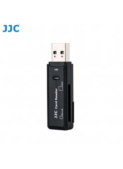 JJC CR-SDMSD1 Card Reader fits SD (SDHC) and Micro SD Memory cards