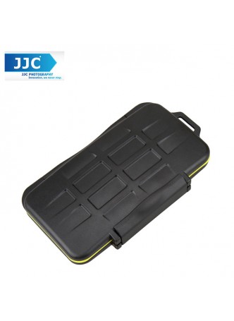 JJC MC-CF6 Waterproof Sealed Memory Card Case Holder for 6pcs CF Memory Card 