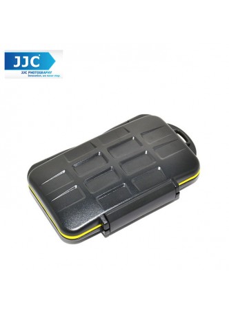 JJC MC-XQD6 Water-Resistant Storage Memory Card Case Protector For 6 XQD Cards