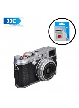 JJC SRB-B10R Convex Red Metal Soft Release Button for Leica Fujifilm Nikon Canon Sony Cameras