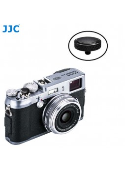 JJC SRB-BK Black Convex Metal Soft Release Button for Fujifilm Leica Cameras (Black) 