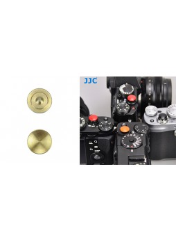 JJC SRB-C11DGD Gold Dark Metal Soft release button finger touch for Sony Leica Fujifilm X10 X20 X30 X100T X100 