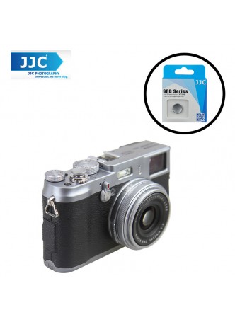 JJC SRB-C11GR Gray Metal Soft release button finger touch  for Sony Leica Fujifilm X10 X20 X30 X100T X100