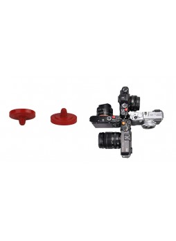 JJC SRB-C11R Red Metal Soft release button finger touch for Sony Leica Fujifilm X10 X20 X30 X100T X100 