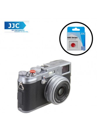 JJC SRB-C11R Red Metal Soft release button finger touch for Sony Leica Fujifilm X10 X20 X30 X100T X100 