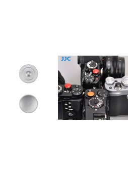 JJC SRB-C11S Silver Metal Soft release button finger touch  for Sony Leica Fujifilm X10 X20 X30 X100T X100 
