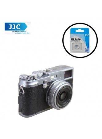 JJC SRB-C11S Silver Metal Soft release button finger touch  for Sony Leica Fujifilm X10 X20 X30 X100T X100 