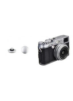 JJC SRB-B10S Silver Metal Soft release button finger touch for Sony Leica Fujifilm X10 X20 X30 X100T X100 