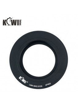 KIWIFOTOS Zeiss Pentax M42 Lens To Canon EOS Camera Body Mount Adapter ( LMA-M42_EOS)