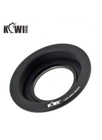 KIWIFOTOS Zeiss Pentax M42 Lens To Nikon Camera Body Mount Adapter ( LMA-M42_NK(O)