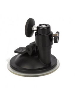 Mini Camera ballhead with Suction Mount Tripod Holder Car Wind Screen 