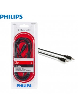 Philips Stereo 3.5m Extention, Male to Male Audio Cable - SWA2533W/10