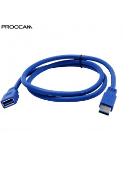 Proocam UV-10 USB 3.0 Data High Speed USB extension cable for male to female data sync Cable Cord charging