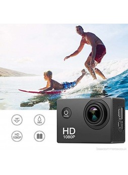 Sj50 HD 1080p Full 2.0 Inch Action  Sport Camera for Travel Full Set with accessories Yellow