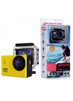 Sj50 HD 1080p Full 2.0 Inch Action  Sport Camera for Travel Full Set with accessories Yellow