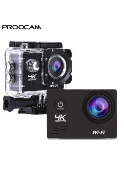 PROOCAM Sj90 HD 1080p 4K Full 2.0 Inch Action Camera for Travel Sport Full Set with gopro accessories -Black