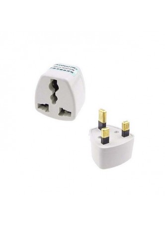 BLY005 UK 3 Pin Travel Plug Socket Adapter Adaptor  (China to Malaysia Plug Adaptor)