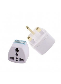 BLY005 UK 3 Pin Travel Plug Socket Adapter Adaptor  (China to Malaysia Plug Adaptor)