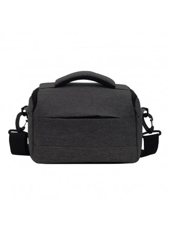 Proocam D-1903B Camera sling bag DSLR Mirrorless Camcorder outdoor water zip partition protech – Black