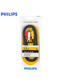 Philips 1.5Meter, TV Component Av cable Video and Audio - Swv2532w/10  