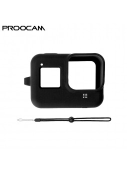 Proocam Pro-J264-BK Silicone Case for the Camera Mainbody of Gopro Hero 8  (Black)