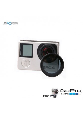 Proocam Pro-F016C CPL Filter Lens Circular Shape Polarized Filter  for Gopro Hero 4/3+3