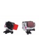 Proocam PRO-F123 Light Motion Night Under Sea Filter for Gopro Hero 3 SJCAM SJ4000 (Red)