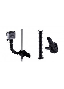 Proocam Pro-F059C Jaws Flex Clamp with seven joint stand for Gopro Hero , SJCAM , MIYI action camera