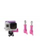 Proocam Pro-F106PK L-Like shape Thumb Screw with tale for Gopro Hero 6 5 4 3 2 1, DJI Osmo (Pink)