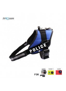 Proocam Pro-F122 Dog Fetch Harness Suitable for Middle and Big Dog for Gopro Hero , SJCAM , MI YI