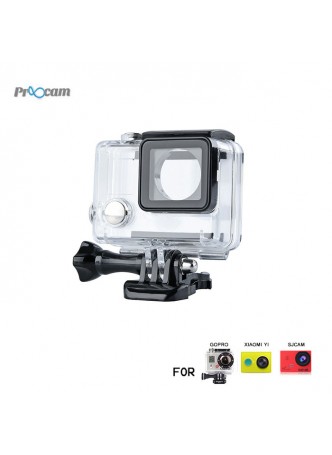 Proocam Pro-F155 Waterproof Case Housing for Gopro Hero 4 Action Camera