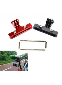Proocam Pro-F178-RD Steel Aluminium Bicycle Saddle Clamp Mount for Gopro Hero (Red)