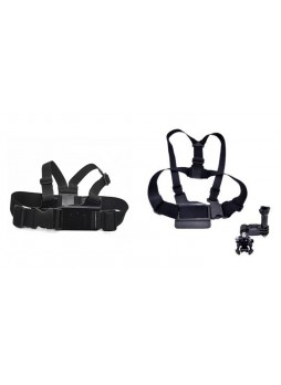 Proocam Pro-J025 Chest Body Strap with 3-way adjustment base for Gopro Hero , SJCAM, Miyi Camera