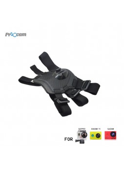 Proocam Pro-J133 Dog Fetch Harness Chest Strap Belt Mount for Gopro Hero action camera