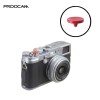 PROOCAM B-C11R Red Metal Soft release button finger touch for Sony Leica Fujifilm X10 X20 X30 X100T X100