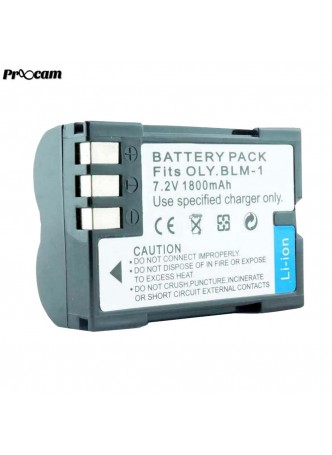Proocam Viloso BLM-1 rechargeable Camera battery for Olympus PS-BLM1 BLM-1  