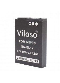 Proocam Nikon EN-EL12 Compatible Battery for Nikon Coolpix S610 & S610C Digital Cameras