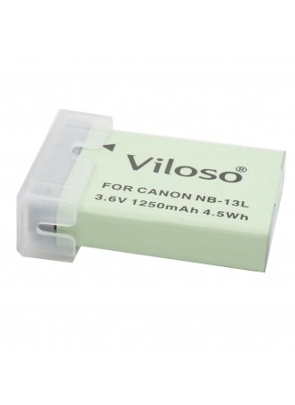 Proocam Viloso NB-13L rechargeable battery for Canon G5 X, G7 X, G7 X G9X