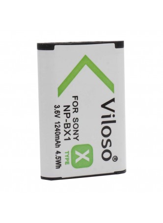 Proocam Viloso NP-BX1 Battery Sony Cyber-shot DSC-RX100, DSC-RX100 II, DSC-RX100M II IV