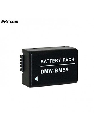 Proocam Viloso BMB-9E rechargeable battery for Panasonic Lumix DMC-FZ40 FZ45 FZ150 FZ10