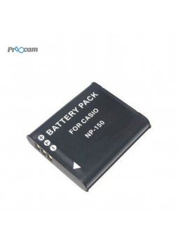 Proocam Casio NP-150 NP150 Compatible battery for Exilim EX-TR10 EX-TR15 EX-TR35 EX-TR600