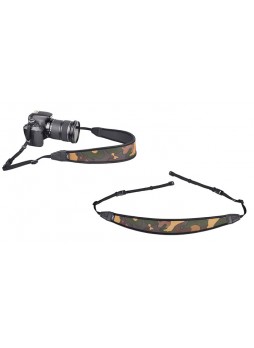 JJC NS-CYG Professional camouflage Neck Strap for DSLR Camera-Grey Brown (NS-C Series)