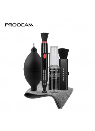 Proocam CK-6 Professional travel cleaning kit for Camera