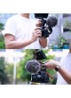 PROOCAM CNC-07 Universal DSLR Camera Rig Top Handle Three Cold Shoe Adapter