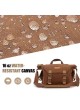 CwatCun CW-006 Camera Messenger Bag Vintage Water-resistant Canvas browm